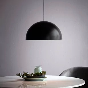 Nordlux Żyrandol Ellen 40 z metalowym kloszem, czarny - Lampy sufitowe - miniaturka - grafika 1