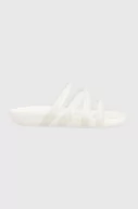 Klapki i japonki damskie - Crocs klapki Splash Glossy Strappy Sandal damskie kolor biały 208537 - miniaturka - grafika 1