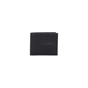 Calvin Klein Jeans Męskie portfele LV04G1071G rzeźbione wrażenie billfold, czarne (czarne), jeden rozmiar, czarny (czarny), Rozmiar Uniwersalny - Portfele - miniaturka - grafika 1