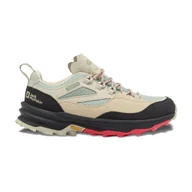 Buty trekkingowe damskie - Damskie buty trekkingowe Jack Wolfskin CYROX TEXAPORE LOW W mint leaf - 37,5 - miniaturka - grafika 1