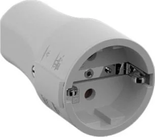 Bachmann Złącze uziemiające BACHMANN CEE 7/3 16A/250VAC, montaż, szary - Gniazdka elektryczne - miniaturka - grafika 1