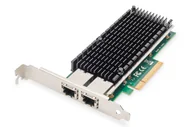 Karty sieciowe - Digitus Dwuportowa karta sieciowa klasy serwerowej Ethernet 10 Gbps - miniaturka - grafika 1