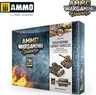 Modele do sklejania - Vallejo Ammo: Wargaming Universe 06 - Weathering Combat Vehicles - Postarzanie pojazdów bojowych - miniaturka - grafika 1