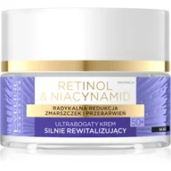 Kremy do twarzy - Eveline Retinol & Niacynamid - Krem na noc 50+ 50ml - miniaturka - grafika 1