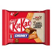 Inne słodycze - Nestle KitKat Chunky Peanut Butter 4-pack 160 g - miniaturka - grafika 1