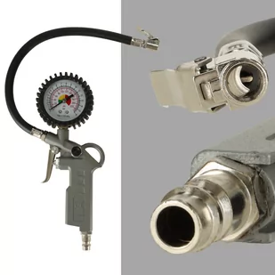 KAFUWELL Pistolet do pompowania kół z manometrem - Narzędzia warsztatowe - miniaturka - grafika 2