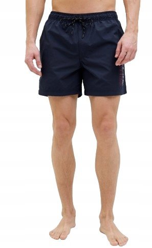 JACK JONES KĄPIELÓWKI GRANATOWE SZORTY Z KIESZENIAMI SPODENKI S J5A