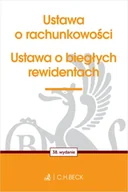 Prawo - Ustawa o rachunkowości oraz ustawa o biegłych rewidentach wyd. 38 - Opracowanie zbiorowe - miniaturka - grafika 1