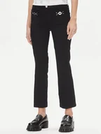 Spodnie damskie - Liu Jo Spodnie materiałowe MA4291 T7144 Czarny Slim Fit - miniaturka - grafika 1