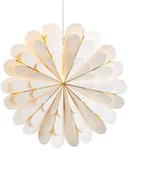 Oświetlenie świąteczne - Markslojd Gwiazda Marigold jako lampa wisząca, biała, 45cm - miniaturka - grafika 1