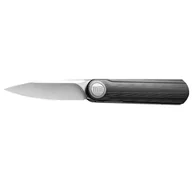 Noże - Nóż składany WE Knife Eidolon WE19074A-B black / silver - miniaturka - grafika 1