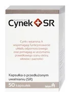 Włosy, skóra, paznokcie - PRZEDSIĘBIORSTWO FARMACEUTYCZNE LEK-AM SP. Z O.O. Cynek+Sr Kaps.Twarde 50 Kaps. - miniaturka - grafika 1