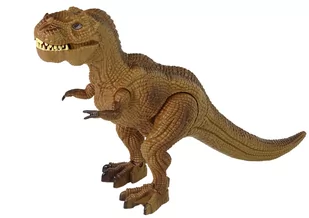 Dinozaur Zdalnie Sterowany Brąz Tyranozaur Dźwięk - Zabawki zdalnie sterowane - miniaturka - grafika 2