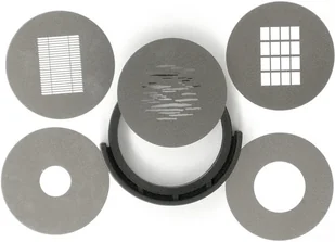 Elinchrom Filtry GOBO 52.5mm - 5 sztuk do MINI SPOT - Inne akcesoria studyjne - miniaturka - grafika 1