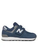 Buty dla chłopców - New Balance Sneakersy P5741UH Granatowy - miniaturka - grafika 1