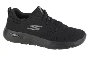 Skechers Go Walk Arch Fit Unify 124403-Bbk Damskie Sneakersy Czarne - Sneakersy damskie - miniaturka - grafika 1