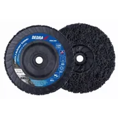 Tarcze do pił - Tarcza z włókniny ściernej Dedra 125mm beznarzędziowy montaż - miniaturka - grafika 1