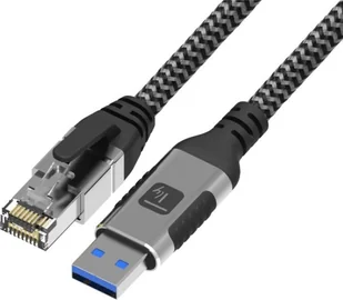 TECHLY Kabel sieciowy USB-A na Gigabit Ethernet RJ45 1m - Kable USB - miniaturka - grafika 1