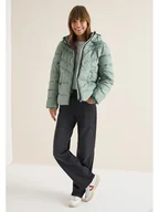 Kurtki damskie - Cecil Kurtka zimowa w kolorze miętowym - miniaturka - grafika 1