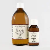 Suplementy i witaminy dla psów - Lunderland Olej Omega3 dla psa i kota 500ml - miniaturka - grafika 1