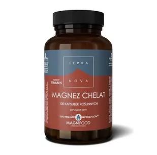 Terranova Magnez Chelat 50 Kapsułek - Witaminy i minerały - miniaturka - grafika 1