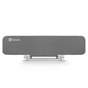 Zabezpieczenia dla dzieci - Lionelo, Barierka do łóżka Lora XL Grey stone - miniaturka - grafika 1