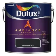 Farby wewnętrzne - Farba Dulux Ambiance Ceramic premium black 2,5l - miniaturka - grafika 1