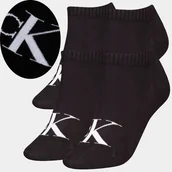 Skarpetki męskie - Skarpetki Skarpety Calvin Klein 2 pary 39-42 CZARNY STOPKI CK - miniaturka - grafika 1