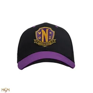 Czapki i chusty sportowe męskie - Czapka z daszkiem Wednesday - Nevermore Academy (54-60 cm) - miniaturka - grafika 1
