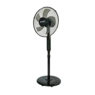 Wentylator Volteno Wentylator podłogowy czarny+ wyświetlacz 40cm - Wentylatory - miniaturka - grafika 1