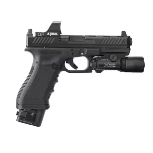 Strike Industries - Stopka magazynka EMP do Glock G17 / G22 - 9 mm / .40 - Aluminiowa - Czarna - SI-EMP-AL-G17 - Osprzęt do wiatrówek - miniaturka - grafika 8