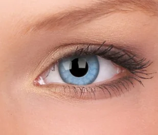 Maxvue Vision Crazy Lens - Solar Blue, 2 szt. moc 0.0 zerówki - Soczewki kontaktowe - miniaturka - grafika 1