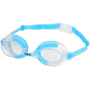 AQUA NILS Okulary pływackie NILS 173 AF Niebieski-bialy - Pływanie - miniaturka - grafika 1
