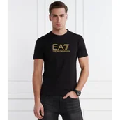 Koszulki męskie - EA7 T-shirt | Regular Fit - miniaturka - grafika 1