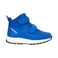 Buty dla chłopców - Viking Equip Mid WP 2v, Unisex dziecięce Buty do chodzenia, niebieski, 29 EU - miniaturka - grafika 1