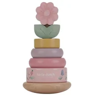 Zabawki sensoryczne - Drewniana piramidka Fairy Garden, Little Dutch - miniaturka - grafika 1