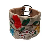 Bransoletki - Bransoletka kociewska haftowana - miniaturka - grafika 1