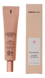Thank you Farmer Thank you Farmer Shimmer Sun Essence Ochrona na słońce 40ml - Balsamy i kremy do opalania - miniaturka - grafika 1