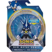 Figurki dla dzieci - SONIC THE HEDGEHOG JAKKS RUCHOMA FIGURKA NEO METAL SONIC + ELECTRIC WAND - miniaturka - grafika 1