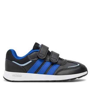 Sneakersy adidas Tensaur Switch JH9241 Czarny - Buty dla chłopców - miniaturka - grafika 1