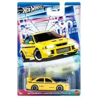 Samochody i pojazdy dla dzieci - Hot Wheels Automotive Samochodzik 90's Street Sport Mitsubishi Lancer Evolution VI / JCB58 - miniaturka - grafika 1