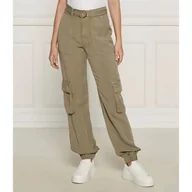 Spodnie sportowe damskie - GUESS Spodnie KATRIN Regular Fit - miniaturka - grafika 1