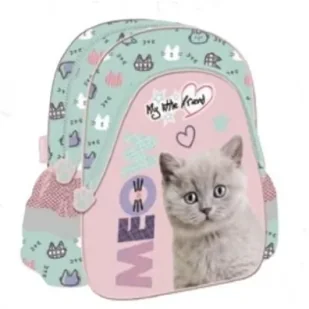 My little friend Plecak przedszkolny D1 Fluffy Kitty - Plecaki szkolne i tornistry - miniaturka - grafika 1