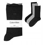 Skarpetki damskie - CALVIN KLEIN Skarpety Damskie 3p. GREY ONE SIZE - miniaturka - grafika 1
