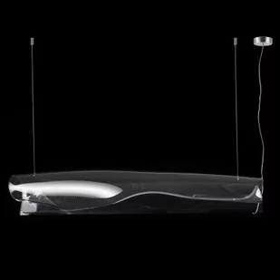 Altavola Design Cortina lampa wisząca 1x26W LED chrom/przezroczysty LA103/P_138 - Lampy sufitowe - miniaturka - grafika 1