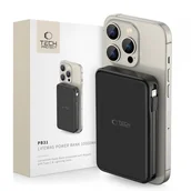 Powerbanki - Powerbank TECH-PROTECT PB31 LifeMag MagSafe 10000 mAh Czarny | Bezpłatny transport - miniaturka - grafika 1