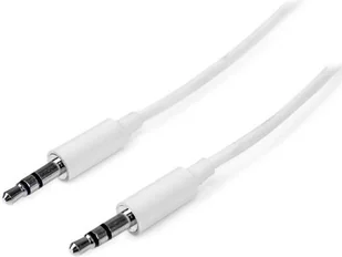 Kabel StarTech Jack 3.5mm - Jack 3.5mm 1m biały MU1MMMSWH - Kable komputerowe i do monitorów - miniaturka - grafika 1
