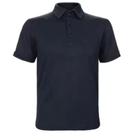 Koszulki jeździeckie - Koszulka polo KING.EQ Edwin 23AW męska kolor: granatowy/granatowy, rozmiar: XL - miniaturka - grafika 1