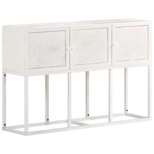 vidaXL Szafka 115 x 30 x 76 cm lite drewno mango 323582 - Komody - miniaturka - grafika 1