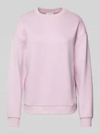 Bluzy damskie - Bluza z prążkowanymi wykończeniami model ‘SANDY’ - miniaturka - grafika 1